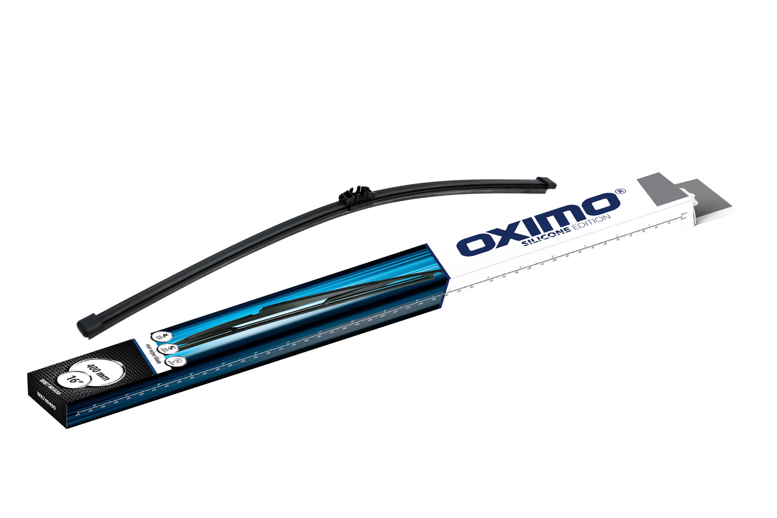 OXIMO WR740400 Hátsó silicon ablaktörlő lapát 400 mm